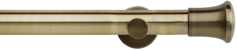 Neo 35mm Eyelet Pole Spun Brass Trumpet