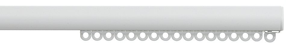 Silent Gliss 6840 Standard Curtain Track Hand Drawn White