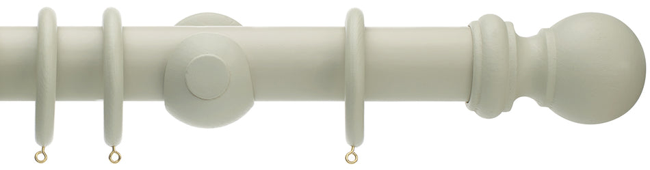 Honister 50mm Wood Pole, French Grey