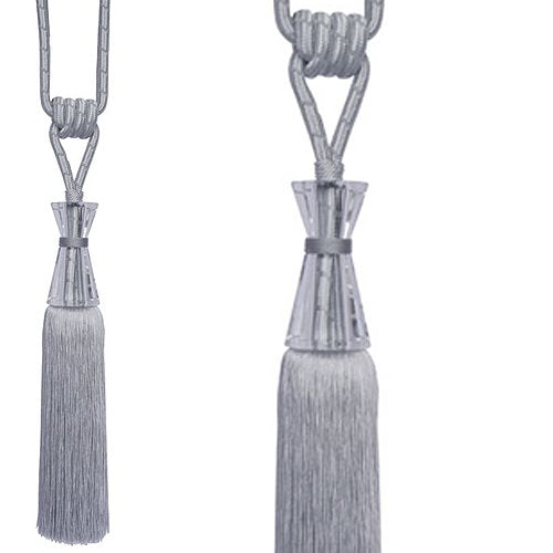 Hallis Rope Tieback Pinot, Silver Grey