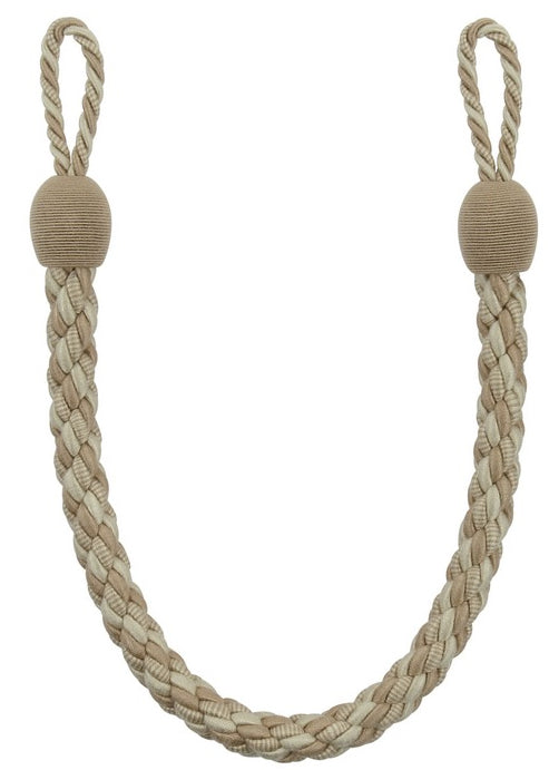 Hallis Reflections Rope Tieback Embrace Beige Fawn