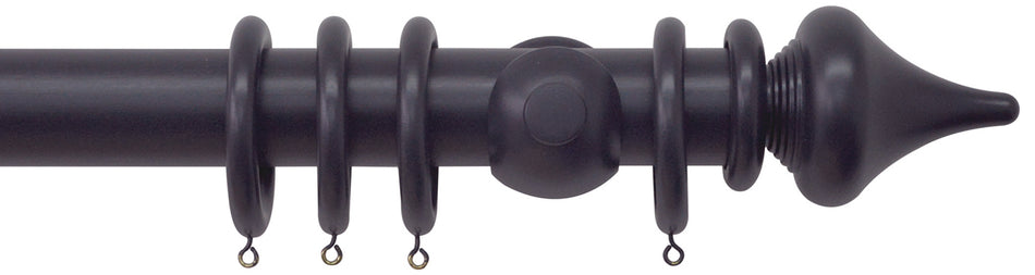 Jones Estate 50mm Handcrafted Wood Pole Juniper, Minaret