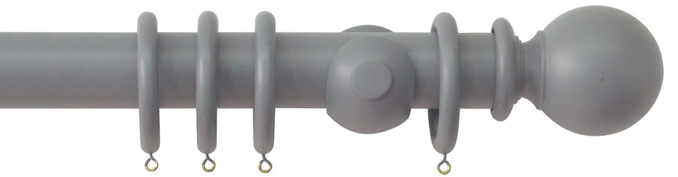 Jones Estate 50mm Handcrafted Wood Pole Lead, Ball