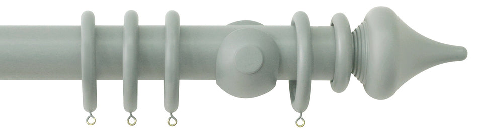 Jones Estate 50mm Handcrafted Wood Pole Mercury, Minaret