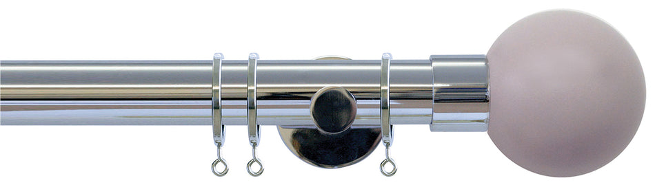 Jones Strand 35mm Pole Chrome, Heather Painted Ball