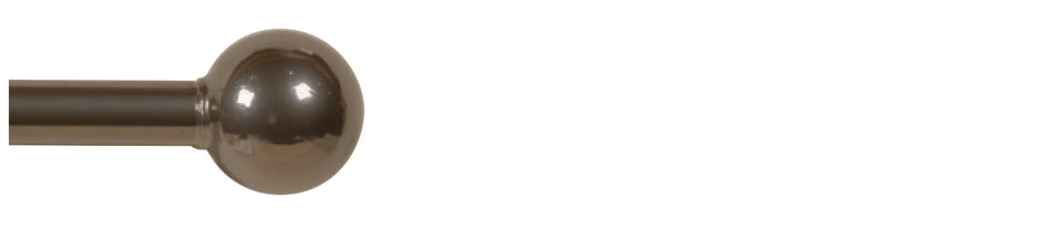 Cameron Fuller 19mm Metal Curtain Pole Bronze Ball