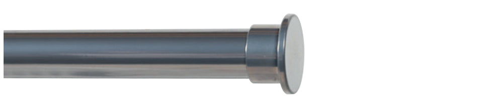 Cameron Fuller 32mm Metal Curtain Pole Chrome Stopper