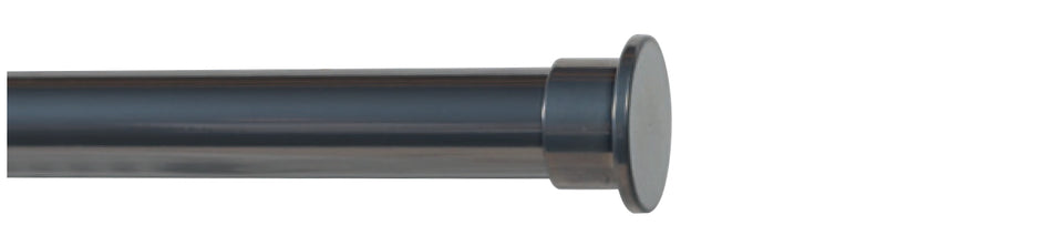 Cameron Fuller 32mm Metal Curtain Pole Graphite Stopper
