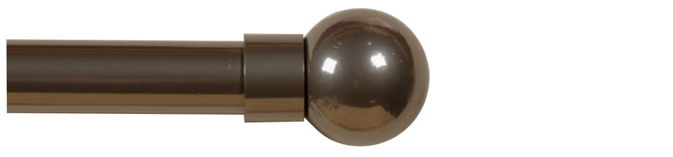 Cameron Fuller 32mm Metal Curtain Pole Bronze Ball
