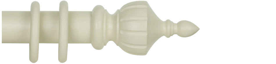 Cameron Fuller 35mm Pole Ivory Crown