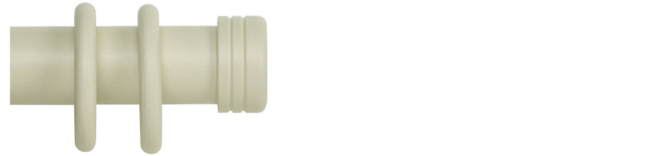 Cameron Fuller 35mm Pole Ivory Cap