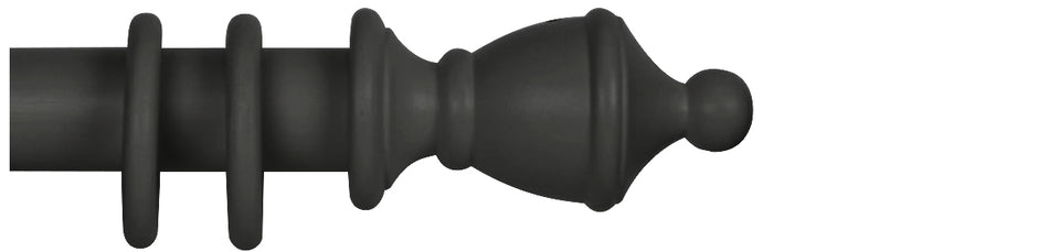 Cameron Fuller 35mm Pole Matt Black Vase