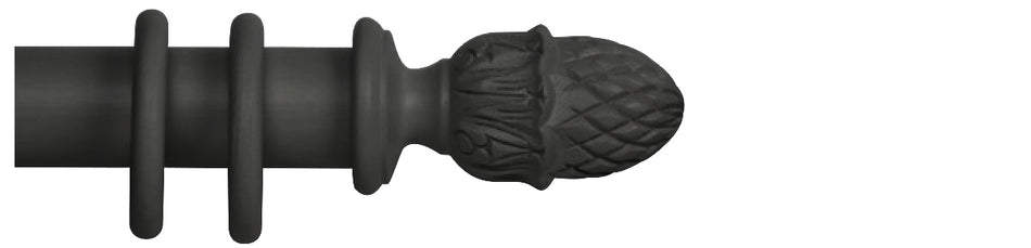 Cameron Fuller 35mm Pole Matt Black Pineapple