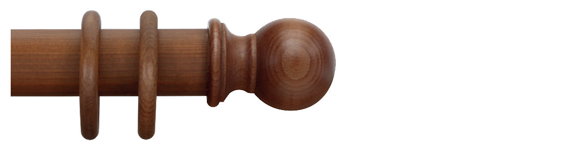 Cameron Fuller 50mm Pole Light Oak Ball