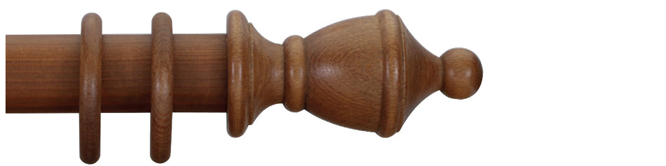 Cameron Fuller 50mm Pole Light Oak Vase