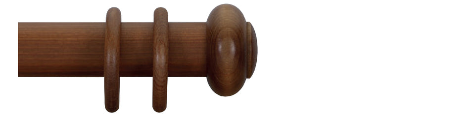 Cameron Fuller 50mm Pole Light Oak Button