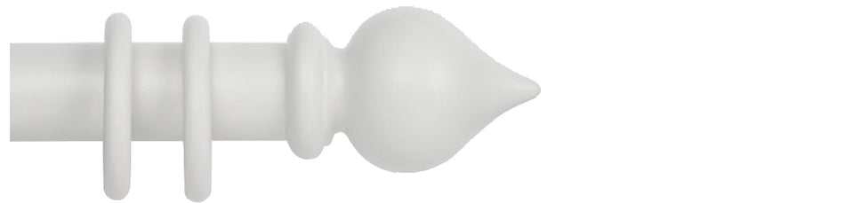 Cameron Fuller 50mm Pole White Peardrop