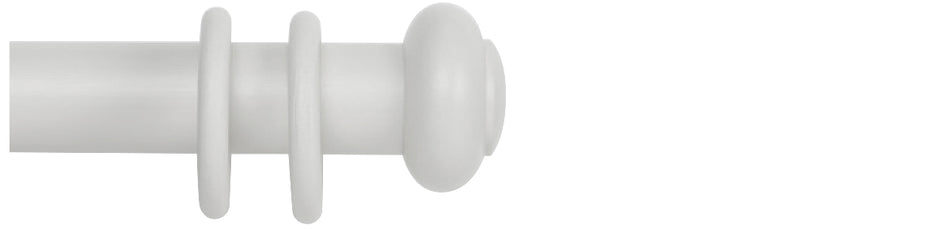 Cameron Fuller 63mm Pole White Button