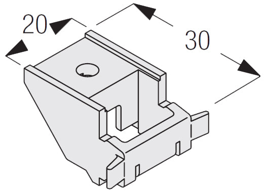 Silent Gliss 3603 Top Fix Bracket