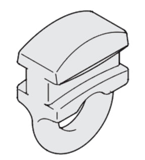 Silent Gliss 3533 Gliders White