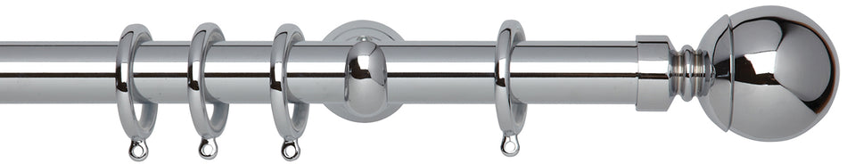 Neo 28mm Pole Chrome Cup Ball