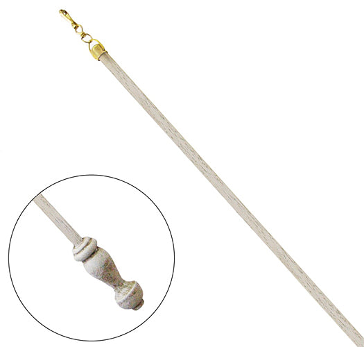 Jones Curtain Draw Rod, Putty